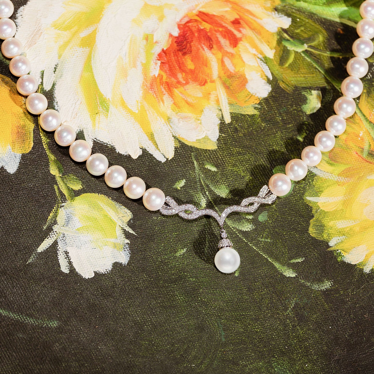 Elegant Freshwater Pearl Necklace WN00331