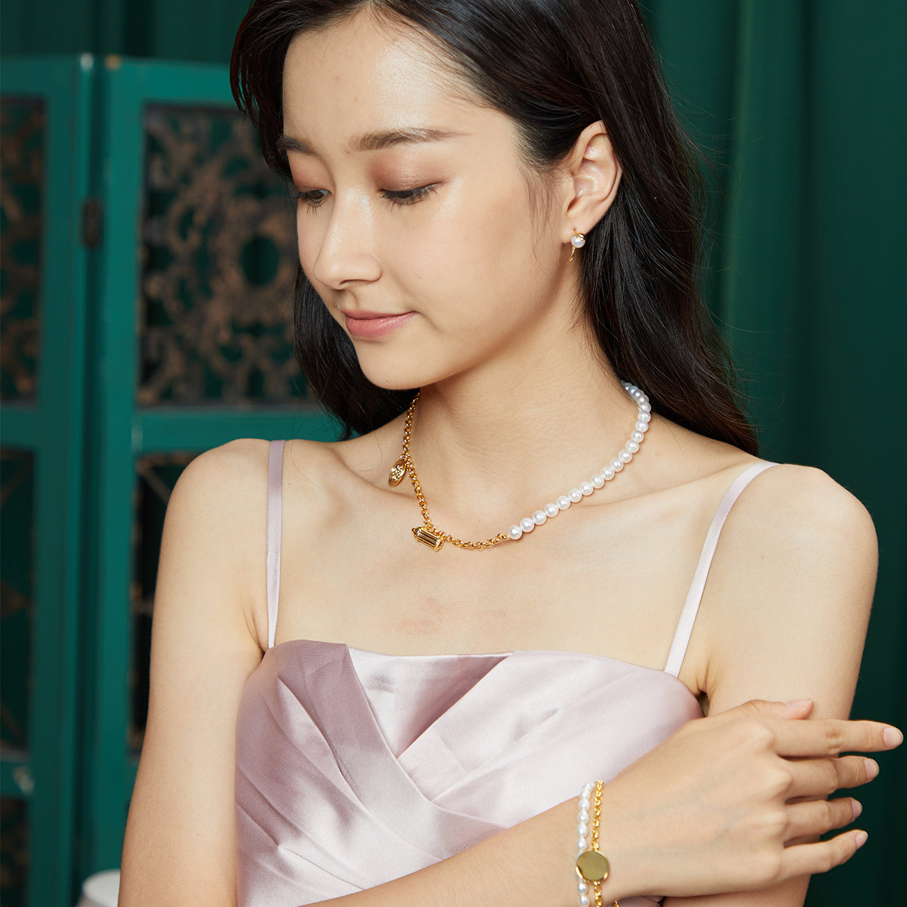 Asian Civilisations Museum Freshwater Pearl Necklace WN00215 | New