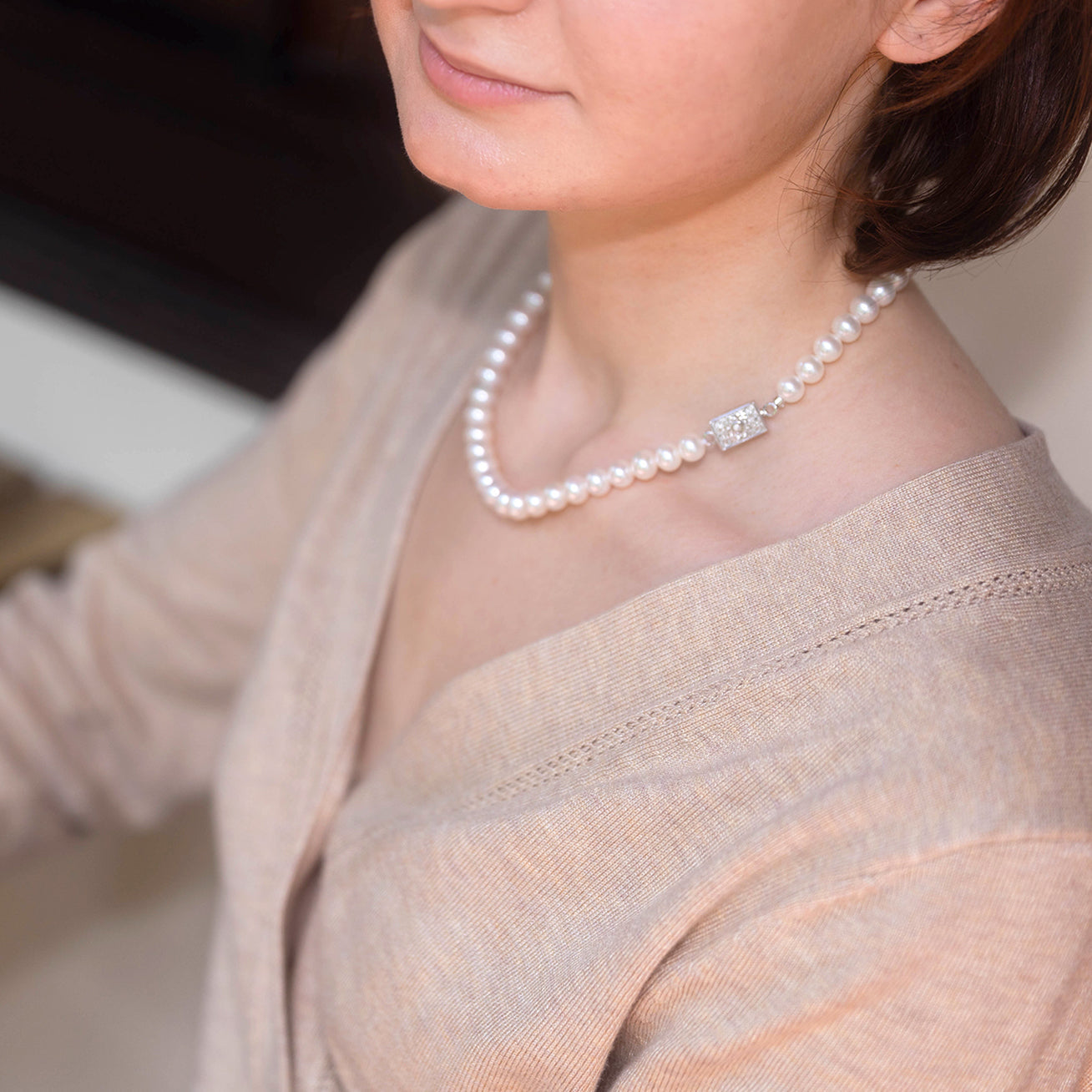 Asian Civilisations Museum Freshwater Pearl Necklace WN00398 | New