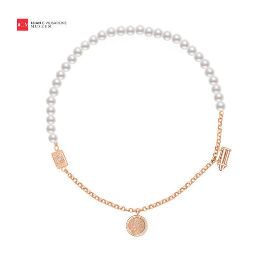 Asian Civilisations Museum Freshwater Pearl Necklace WN00215 | New