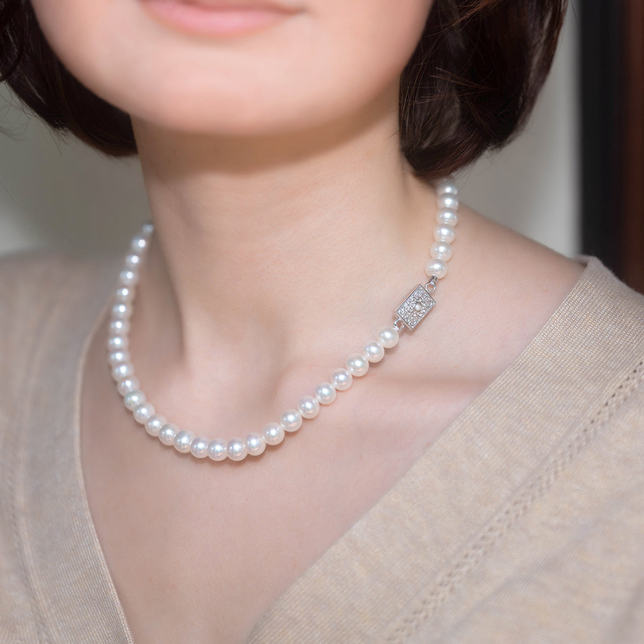 Asian Civilisations Museum Freshwater Pearl Necklace WN00398 | New